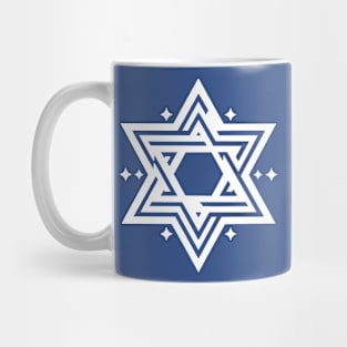 Star of David Stand with Israel Mug